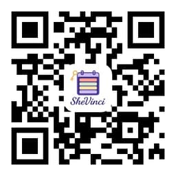 QR Code to download SheVinci app